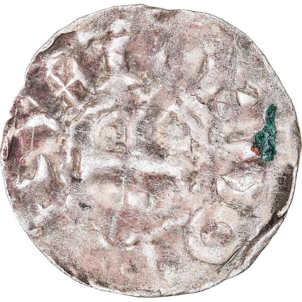 Moneta, Francja, Bretagne, Conan III, Denarius, Rennes, VF(20-25), Srebro