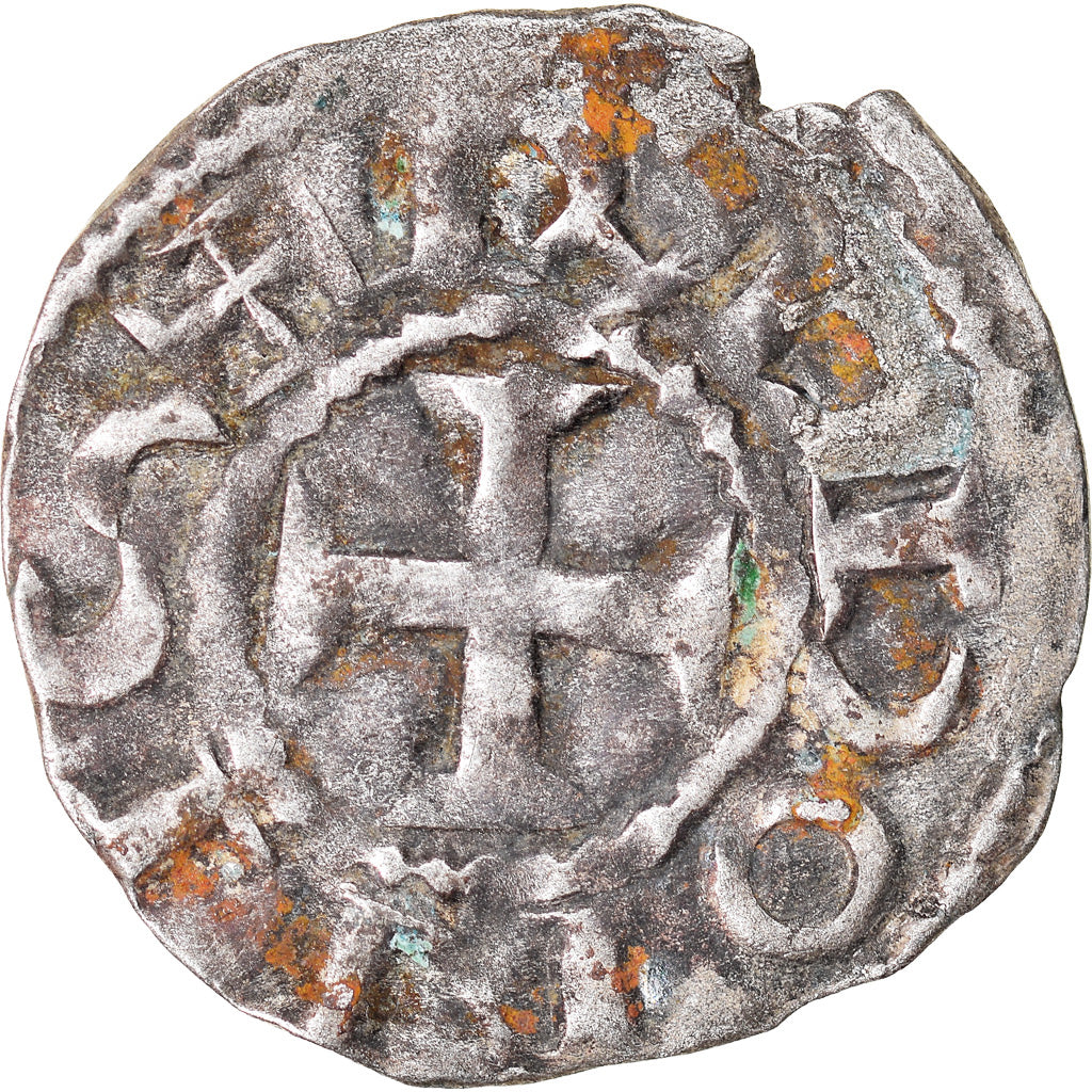 Monnaie, France, Bretagne, Conan III, Denier, Rennes, TB+, Argent, Boudeau:23
