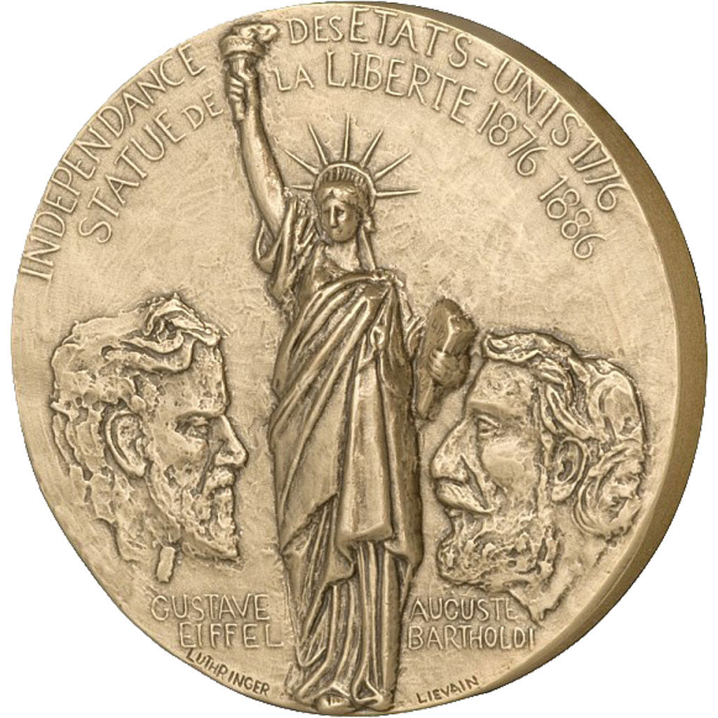 Médaille, Monnaie de Paris, Statue de la Liberté