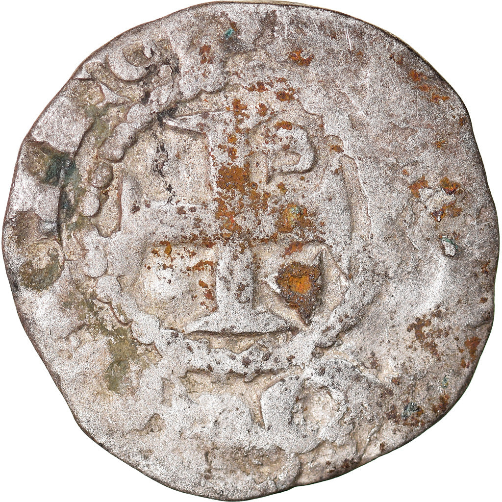 Moneta, Francia, Anjou, Foulques IV, Denarius, Angers, B+, Argento, Boudeau:152