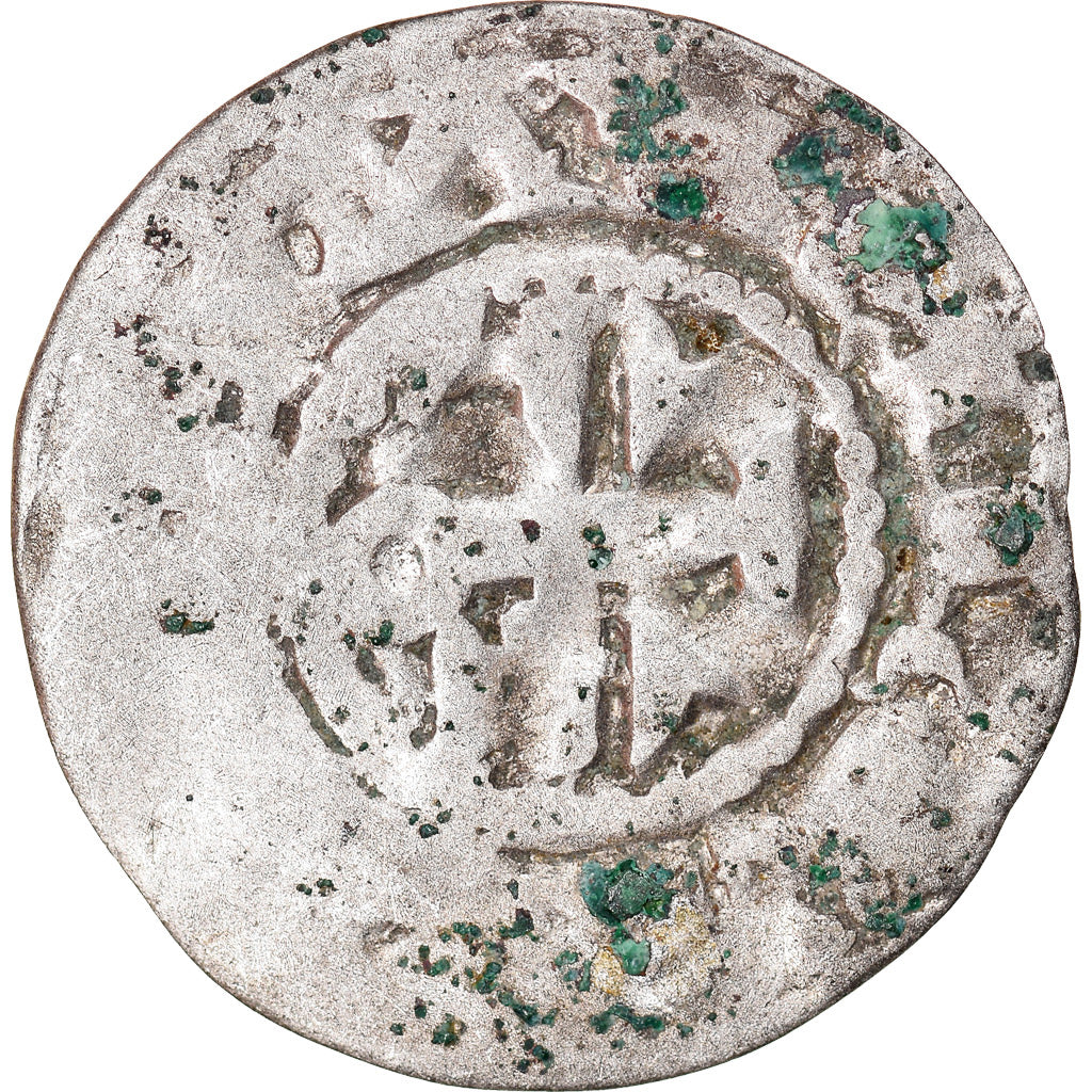 Münze, Frankreich, Anjou, Foulques IV, Denarius, Angers, SGE+, Silber