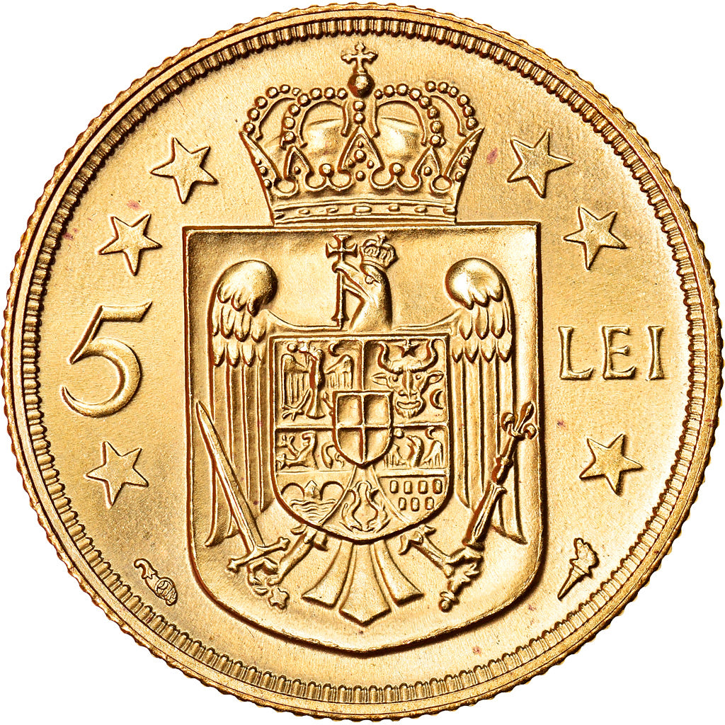 Monnaie, Roumanie, Mihai I, 5 Lei, 1930, Paris, SUP+, Nickel-brass, KM:48