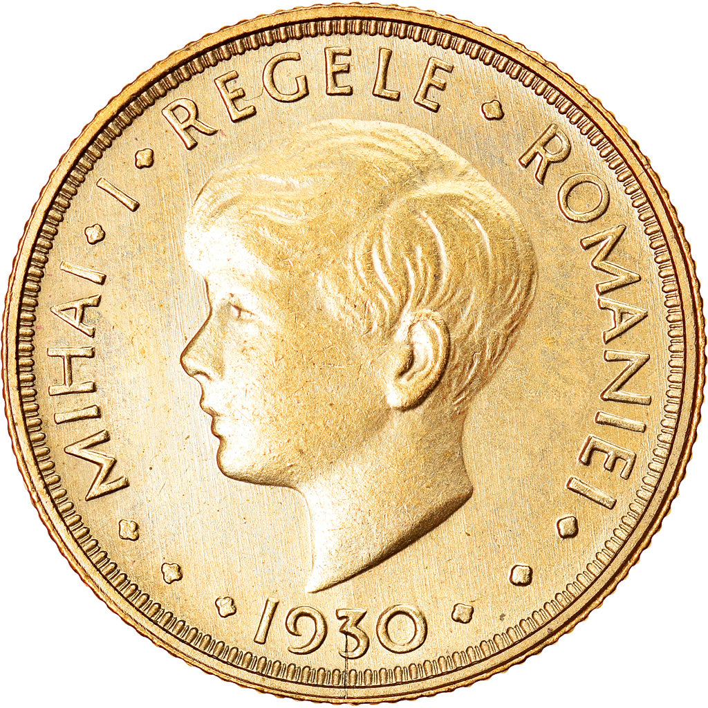 Coin, Romania, Mihai I, 5 Lei, 1930, Paris, MS(60-62), Nickel-brass, KM:48