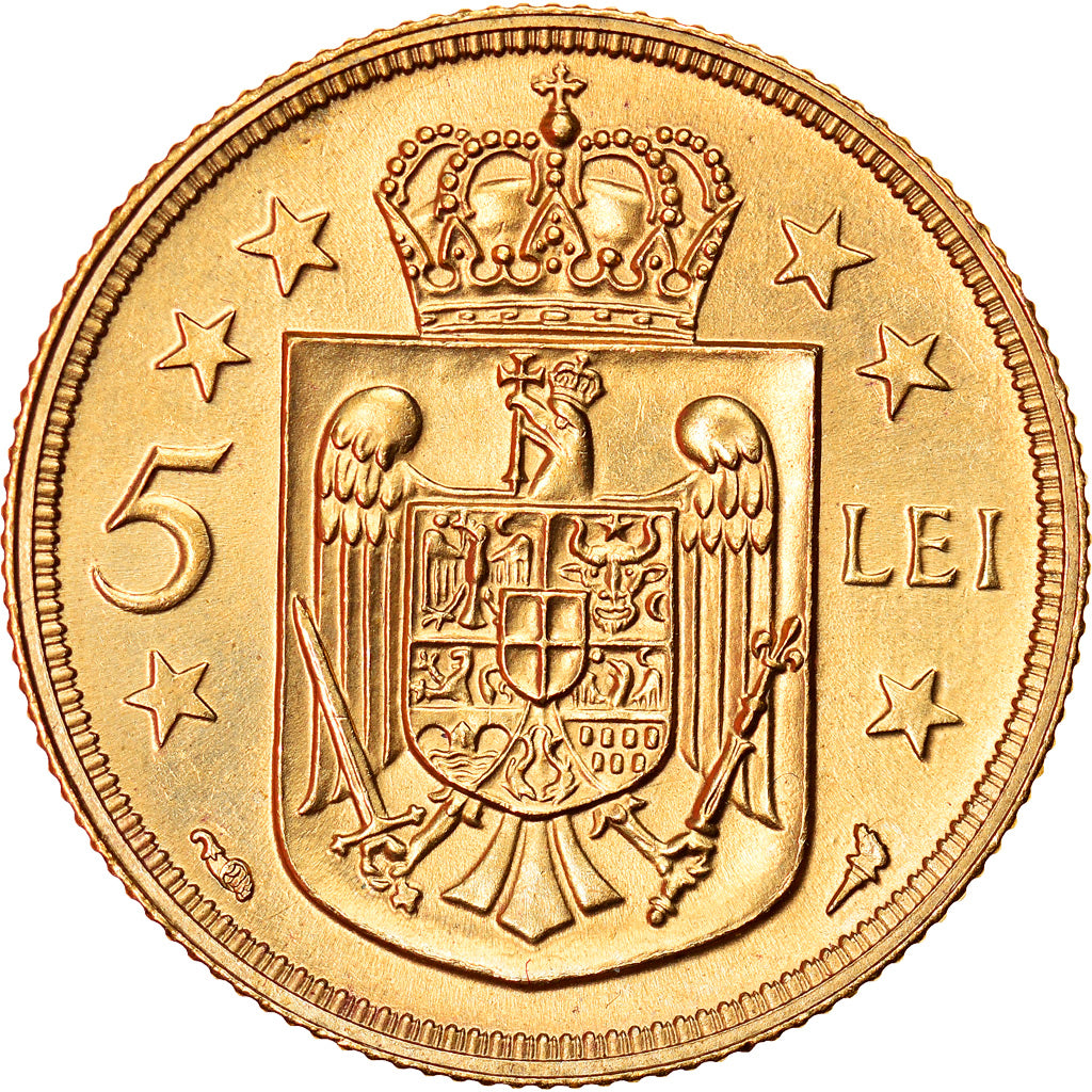 Moneta, Romania, Mihai I, 5 Lei, 1930, Paris, SPL, Nichel-ottone, KM:48