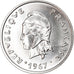 Coin, New Hebrides, 20 Francs, 1967, Paris, MS(60-62), Nickel, KM:3.1