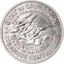Coin, Cameroon, 100 Francs, 1966, Paris, ESSAI, MS(65-70), Nickel, KM:E11
