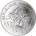Coin, Gabon, 100 Francs, 1975, Paris, ESSAI, MS(65-70), Nickel, KM:E6