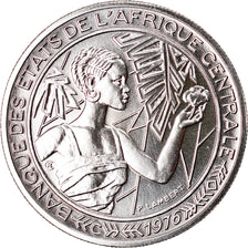 Coin, Central African States, 500 Francs, 1976, Paris, ESSAI, MS(65-70), Nickel
