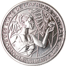Coin, Central African States, 500 Francs, 1976, Paris, ESSAI, MS(65-70), Nickel
