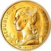 Moneda, La Reunión, 20 Francs, 1955, Paris, ESSAI, SC+, Aluminio - bronce