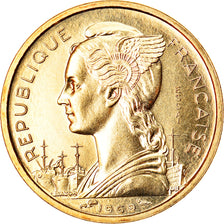 Coin, FRENCH AFARS & ISSAS, 10 Francs, 1969, Paris, ESSAI, MS(65-70)