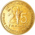 Moneda, África oriental francesa, 25 Francs, 1957, Paris, ESSAI, FDC, Aluminio