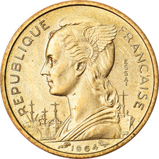 Moneta, Comore, 10 Francs, 1964, Paris, ESSAI, FDC, Bronzo-alluminio-nichel