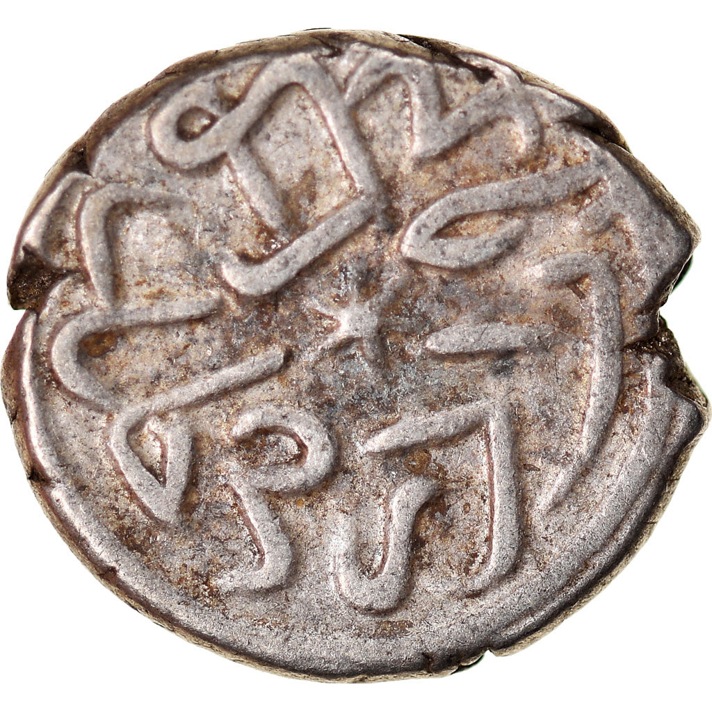 Moneta, Ottoman Empire, Mehmet II, Akçe, AH 865 (1460), Edirne, BB, Argento