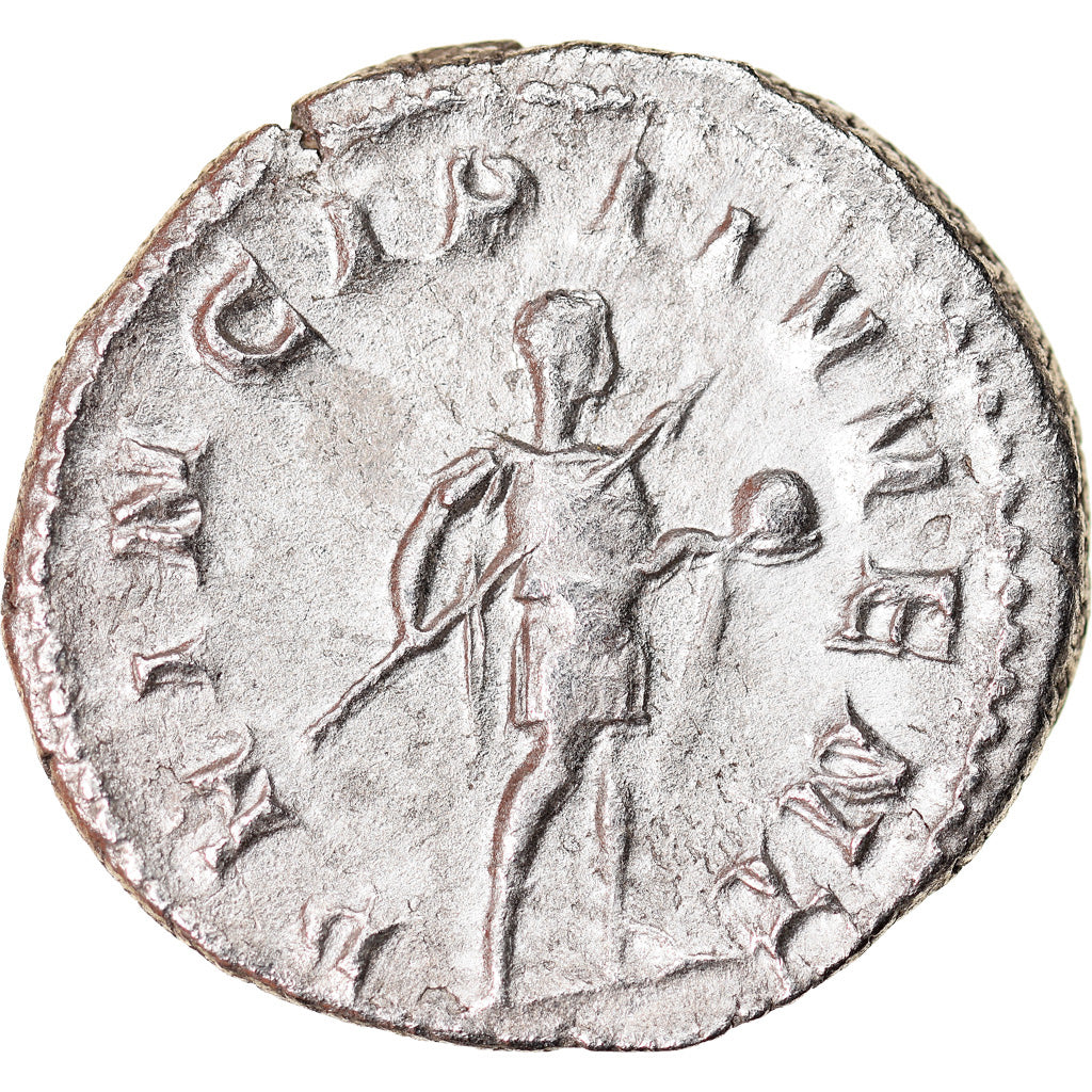 Coin, Philip II, Antoninianus, 244-246, Rome, AU(50-53), Billon, RIC:216