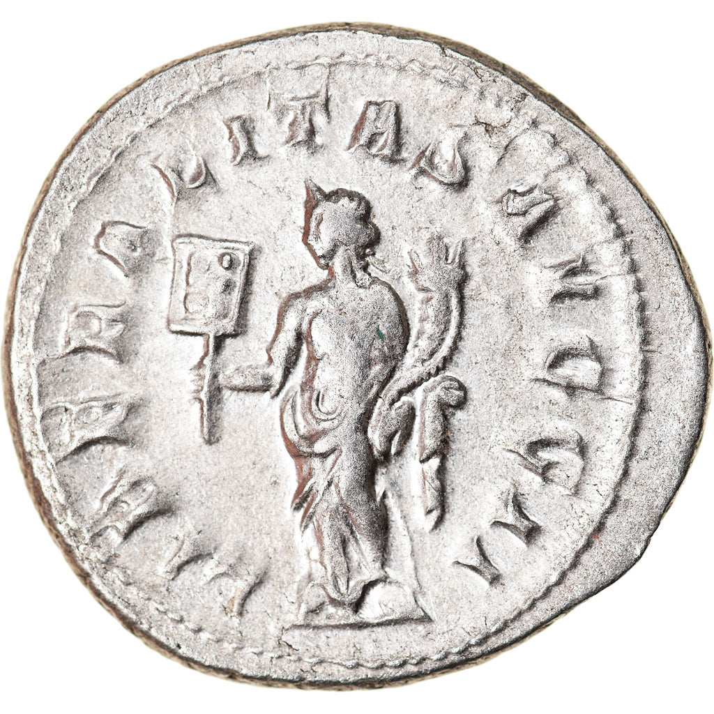 Coin, Philip I, Antoninianus, 244-247, Rome, AU(50-53), Billon, RIC:38b