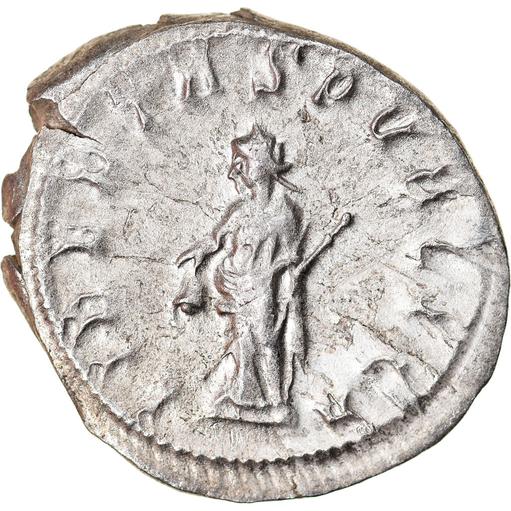Moneta, Trebonianus Gallus, Antoninianus, 251-253, Milan, BB+, Biglione, RIC:70