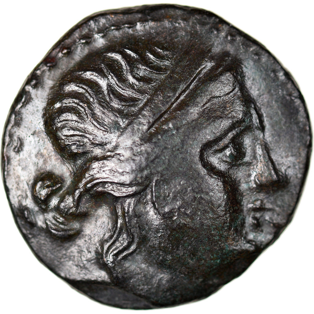 Coin, Thrace, Mesembria, Bronze Æ, 300-200 BC, AU(50-53), Bronze, Sear:1677