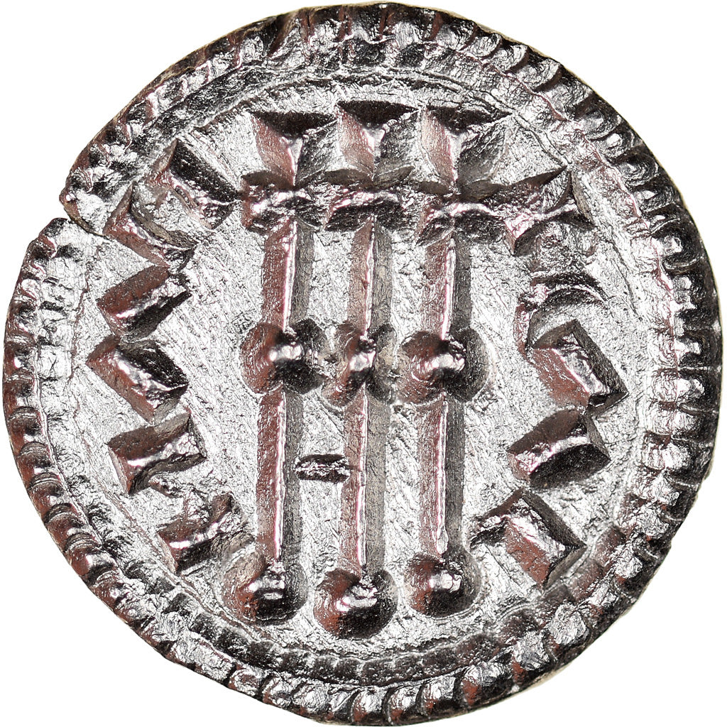 Coin, Hungary, Kalman, Denar, 1095-1116, AU(55-58), Silver
