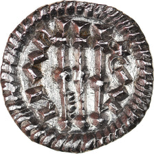 Coin, Hungary, Kalman, Denar, 1095-1116, AU(55-58), Silver