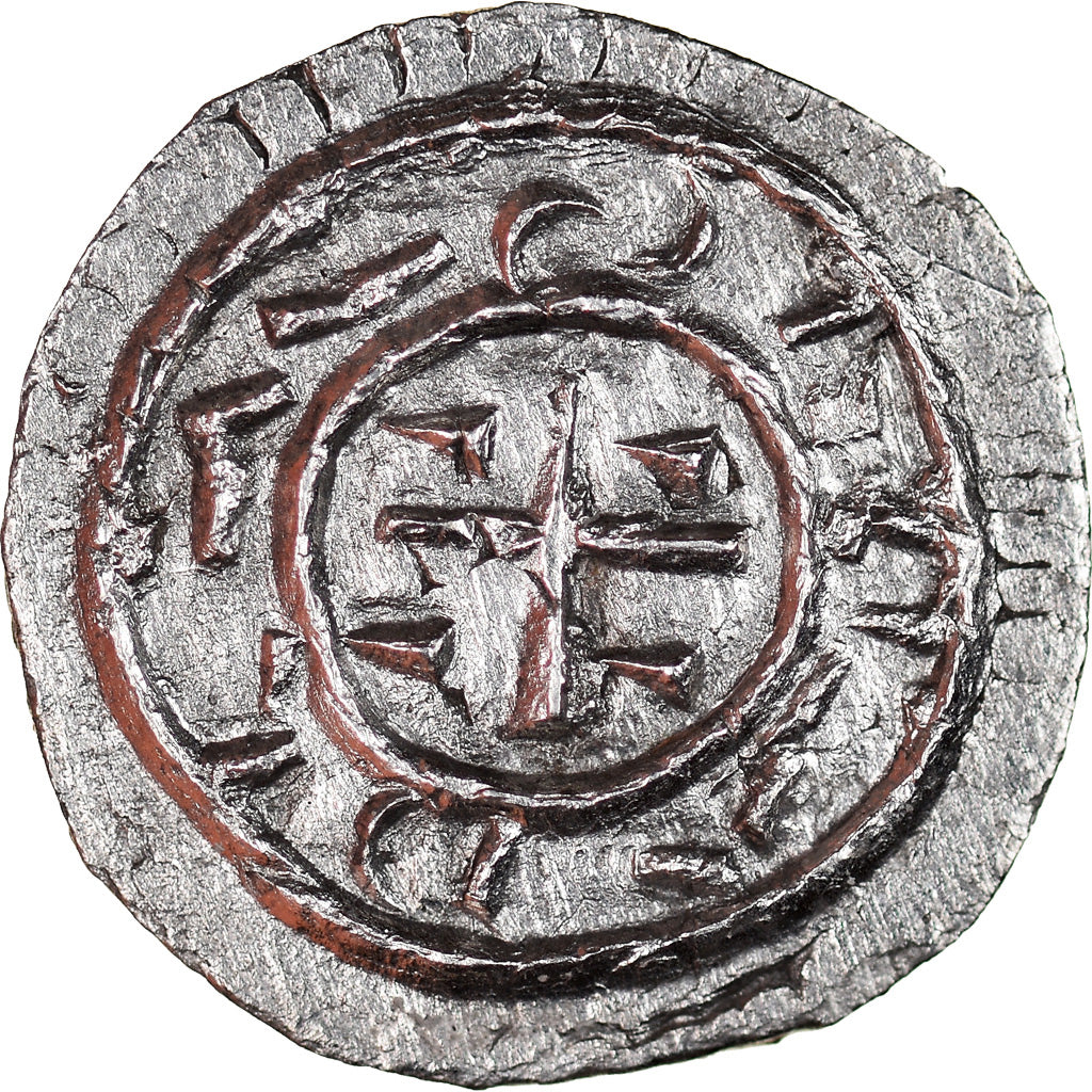 Coin, Hungary, Kalman, Denar, 1095-1116, AU(55-58), Silver