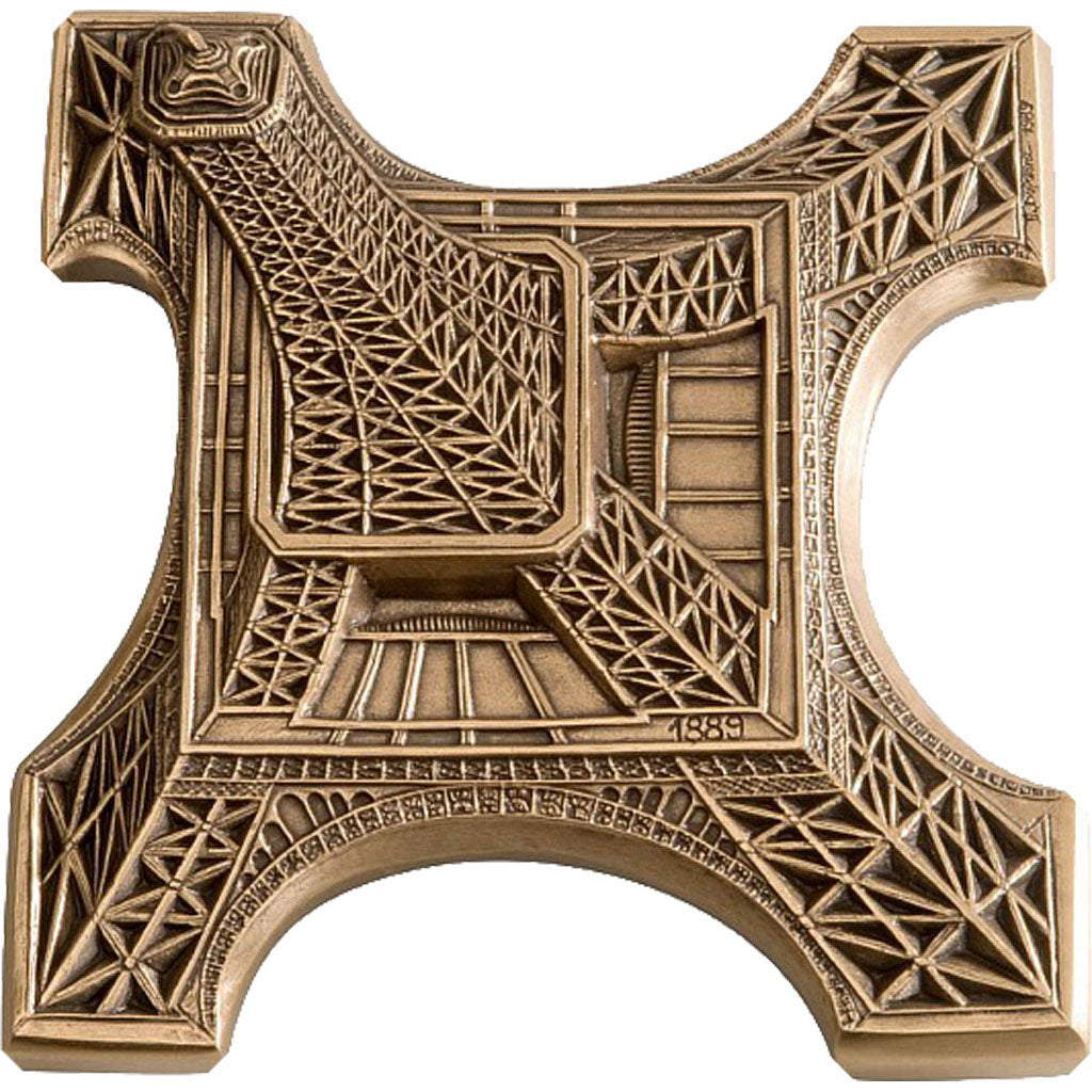 FRANCE, Arts & Culture, The Fifth Republic, Medal, MS(65-70), Bronze, 94, 330.00