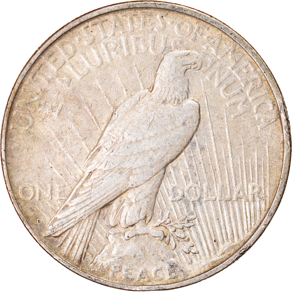 Coin, United States, Peace Dollar, Dollar, 1922, U.S. Mint, Denver, EF(40-45)
