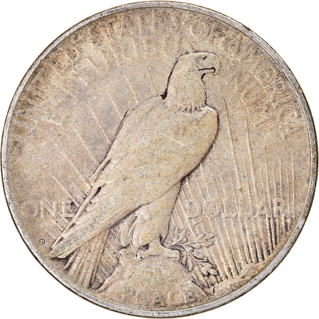 Coin, United States, Peace Dollar, Dollar, 1922, U.S. Mint, Denver, VF(30-35)