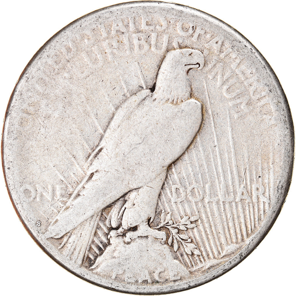 Coin, United States, Peace Dollar, Dollar, 1922, U.S. Mint, San Francisco