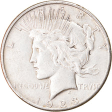 Münze, Vereinigte Staaten, Peace Dollar, Dollar, 1923, U.S. Mint, San