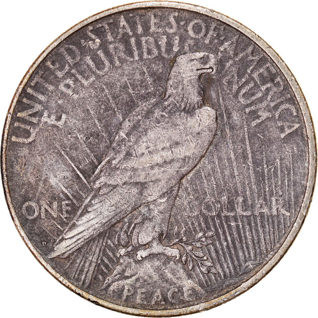 Coin, United States, Peace Dollar, Dollar, 1923, U.S. Mint, Denver, VF(30-35)