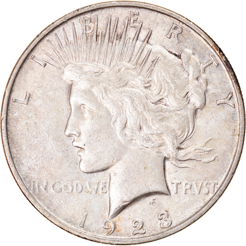 Munten, Verenigde Staten, Peace Dollar, Dollar, 1923, U.S. Mint, Denver, ZF
