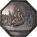 France, Token, Assurances, Comptoir Maritime, 1857, Stern, MS(60-62), Silver