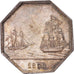 França, Token, Bordeaux, Assurances maritimes La Dordogne, 1856, AU(55-58)