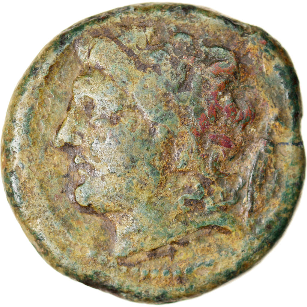 Coin, Sicily, Messana, Mamertini, Pentonkion, 211-208 BC, VF(30-35), Bronze