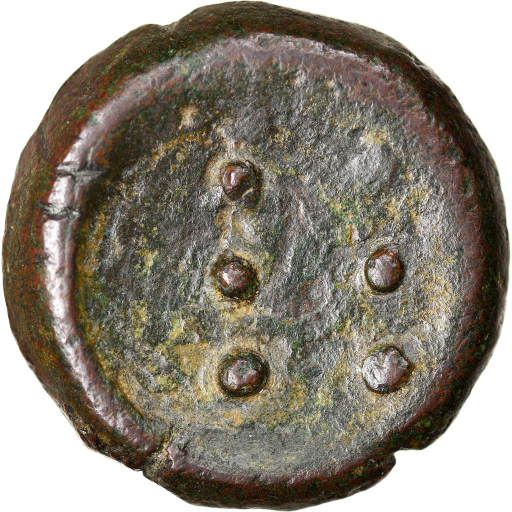 Monnaie, Sicile, Himera, Hemilitron, 430-420 BC, Himera, TB, Bronze, SNG ANS:180