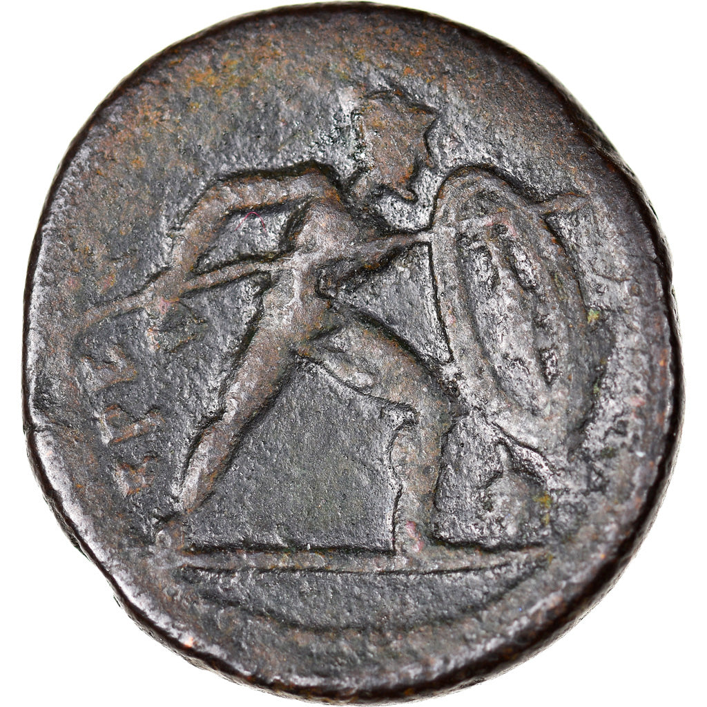 Coin, Bruttium, The Brettii, Bronze Unit, 211-208 BC, EF(40-45), Bronze, HN