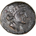 Moneda, Calabria, Orra, Quincunx, 210-150 BC, MBC, Bronce, HN Italy:793