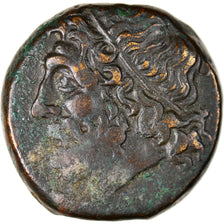 Moneda, Sicily, Syracuse, Hieron II, Bronze Æ, 263-218 BC, MBC, Bronce