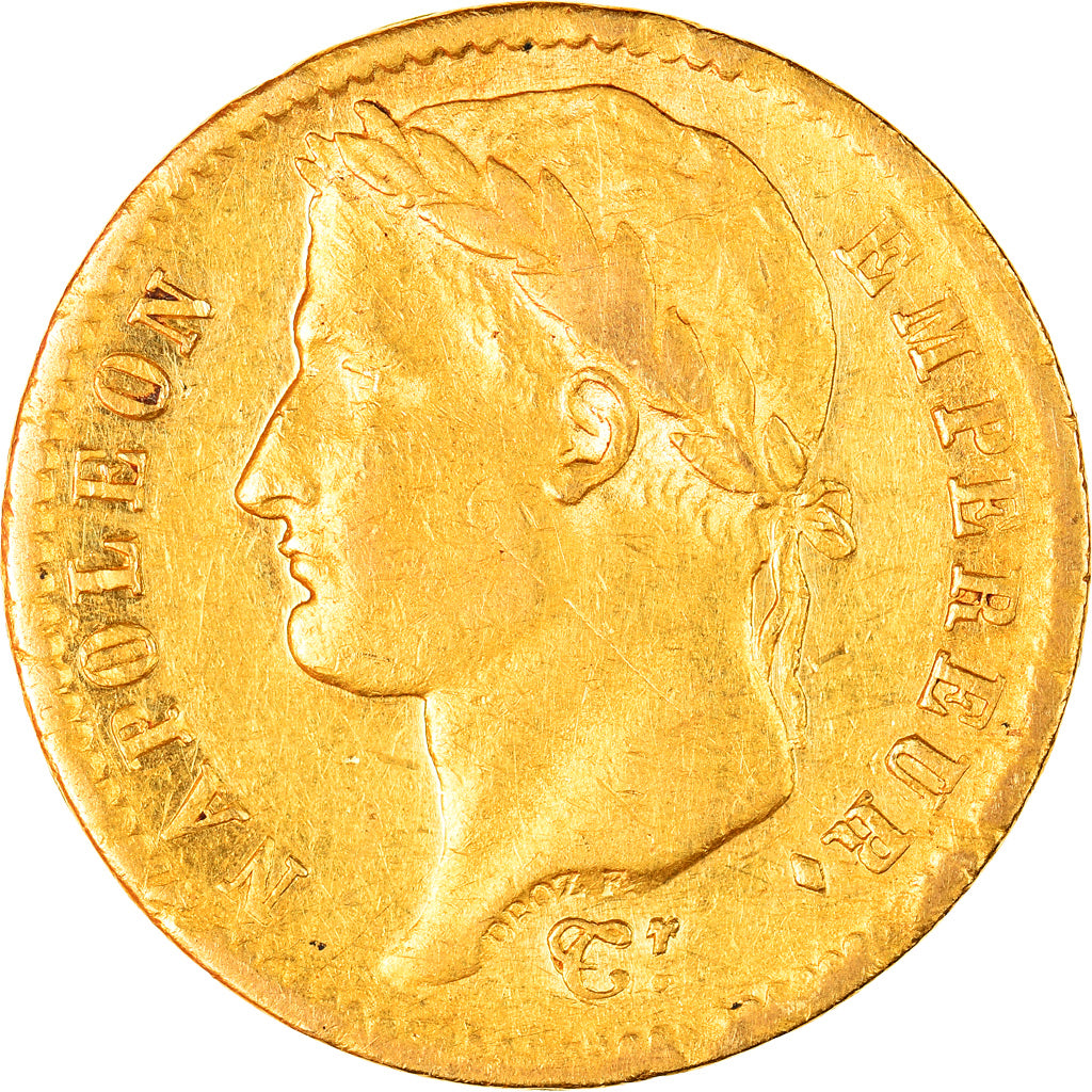 Moneda, Francia, Napoléon I, 20 Francs, 1811, Paris, MBC, Oro, KM:695.1