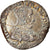 Moeda, França, Henri II, Teston, 1559, Bordeaux, AU(50-53), Prata, Sombart:4566