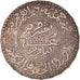 Moneta, Maroko, Yusuf, 1/2 Rial, 5 Dirhams, 1912, bi-Bariz, Paris, EF(40-45)