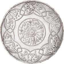 Moneda, Marruecos, 'Abd al-Aziz, 5 Dirhams, 1896 (AH 1314), Paris, EBC, Plata