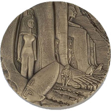 FRANCE, Geography, The Fifth Republic, Medal, MS(65-70), Bronze, 450.00