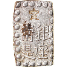 Munten, Japan, Mutsuhito, Shu, Isshu Gin, 1868-1869, ZF+, Zilver, KM:12a