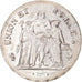 Munten, Frankrijk, Union et Force, 5 Francs, AN 11, Paris, PR+, Zilver