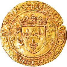 Coin, France, Louis XII, Ecu d'or aux Porcs-Epics, Bayonne, EF(40-45), Gold