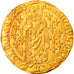 Moneta, Francja, Charles VII, Royal d'or, Bourges, EF(40-45), Złoto