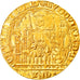 Moeda, França, Flanders, Louis II de Mâle, Chaise d'or, AU(55-58), Dourado