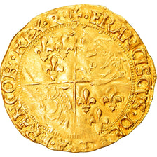 Moneda, Francia, François Ier, Ecu d'or du Dauphiné, Ecu d'or, 1519, Romans